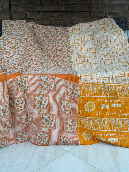 Kantha Lakshmi Quilt