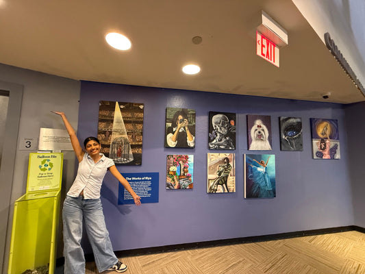 Youth Art Center Founder Riya Shah’s Work Exhibited at Long Island Children’s Museum