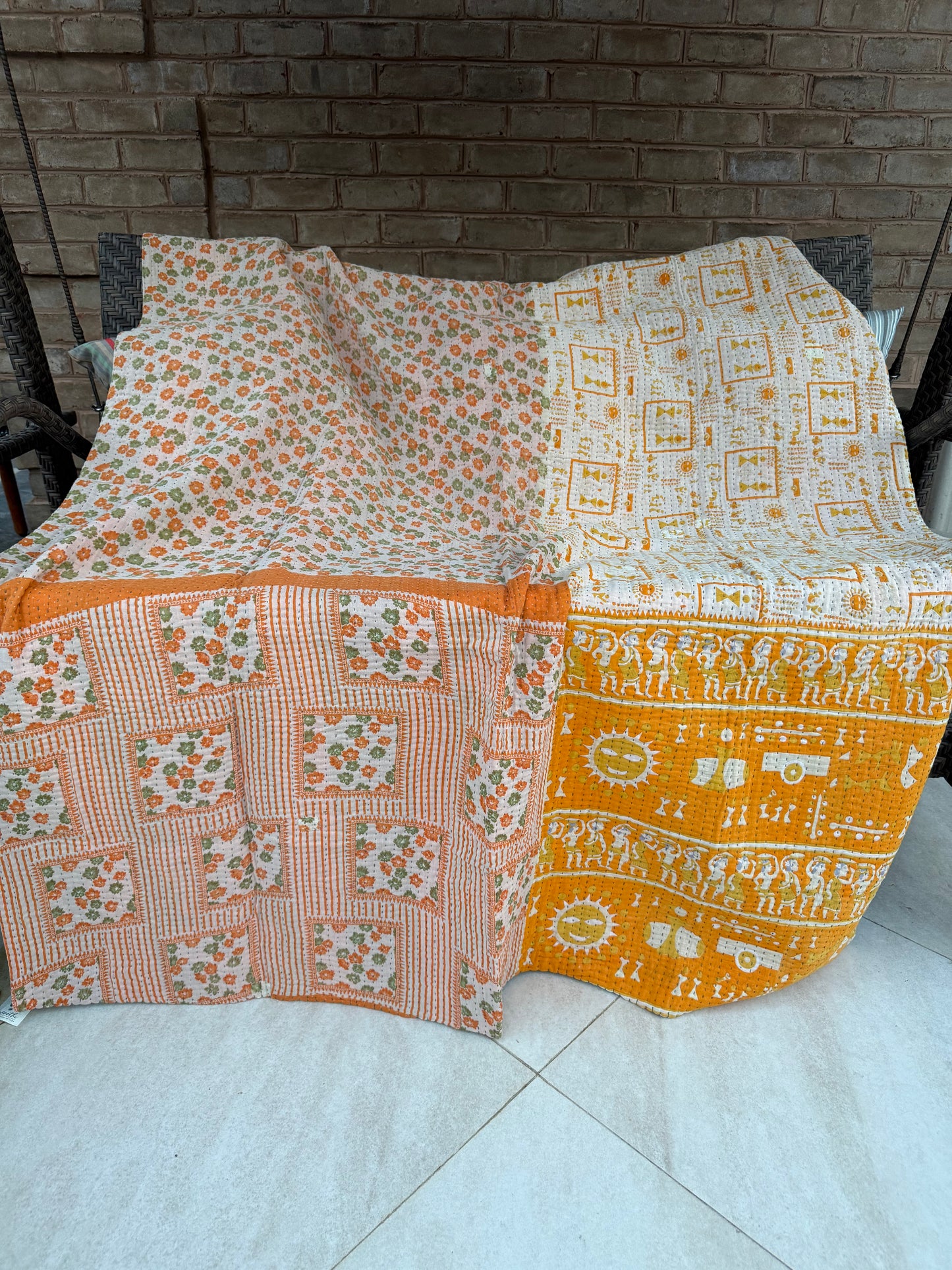 Kantha Lakshmi Quilt