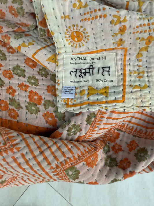 Kantha Lakshmi Quilt