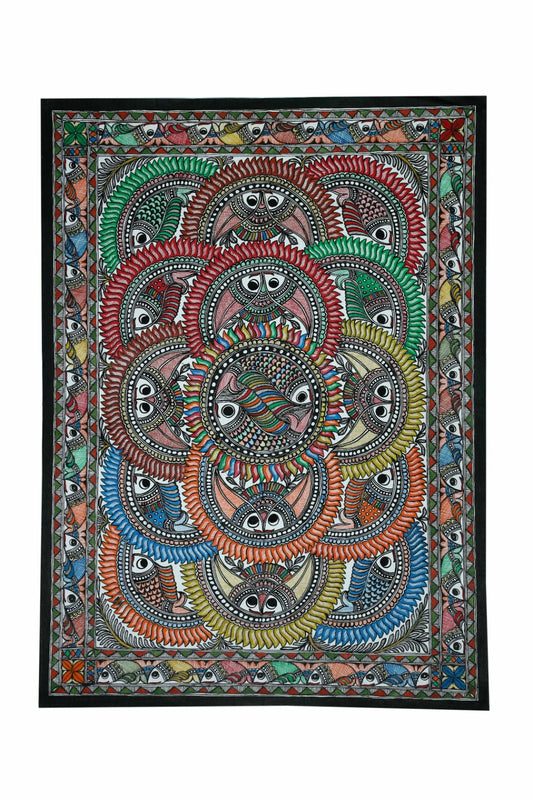 Mandala: Godhana Madhubani