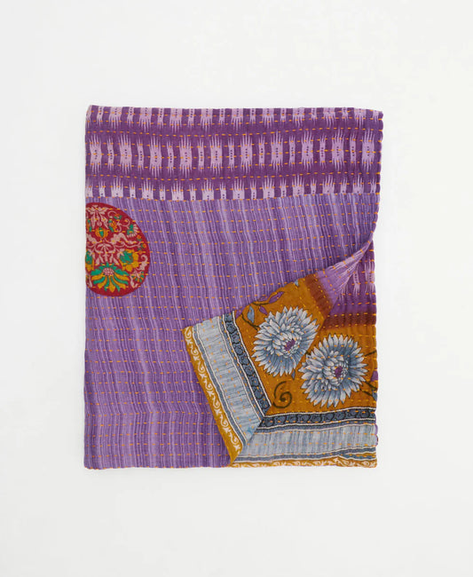 Small Kantha Quilt Throw